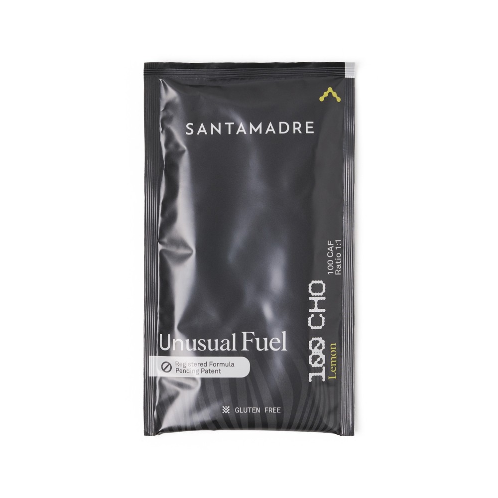 Carbohydrates Santa Madre Unusual Fuel 100CHO 100 CAF monodose citron 10 x 106g