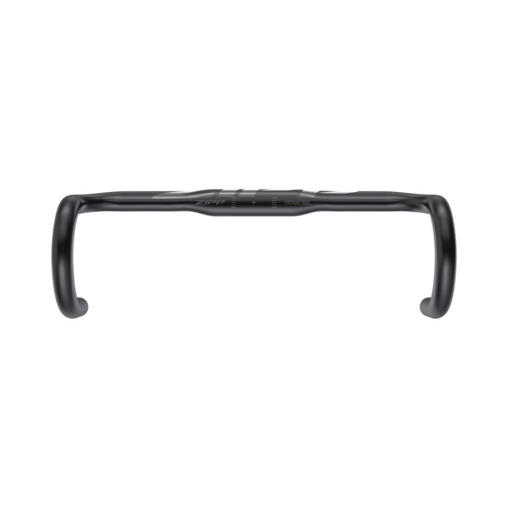 Guidon Zipp S Course SL80 Ergo AL Noir mat/Logo brillant